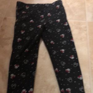 Minnie Mouse fleece toddler leggings 3T